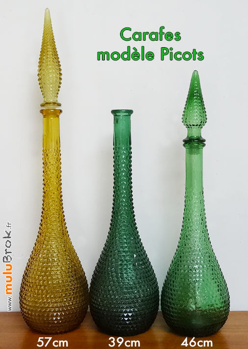 CARAFE-ITALIENNE-EMPOLI-Picots-muluBrok-Vintage