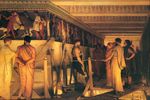 1868_Lawrence_Alma_Tadema___Phidias_Showing_the_Frieze_of_the_Parthenon_to_his_Friends