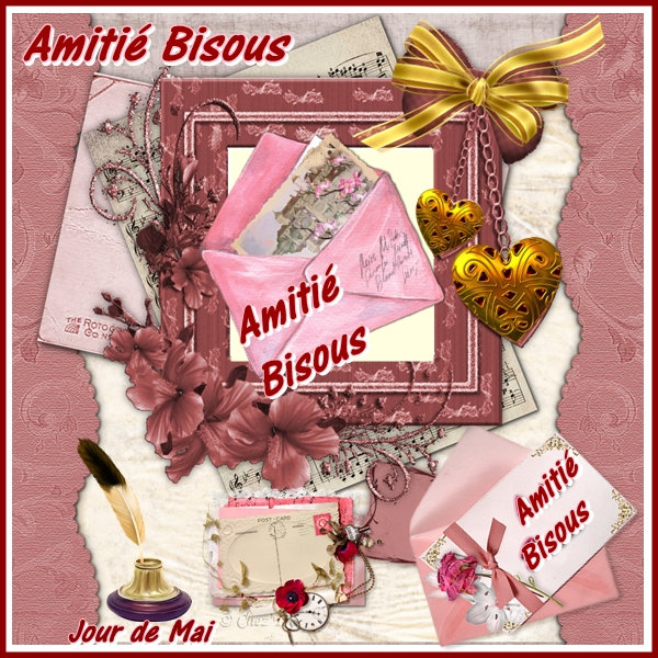 Bisous Amitie vintage 01082021