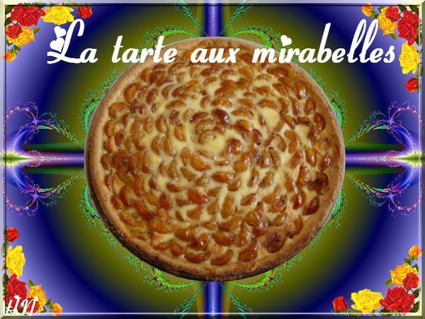 tarte mirabelles