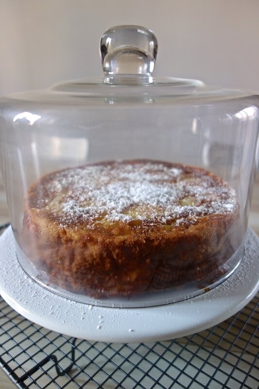 gâteau invisible aux pommes