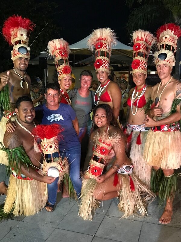 Danseurs tahitiens