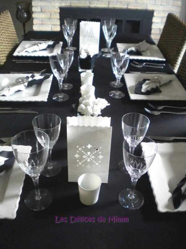 Ma table Black and White