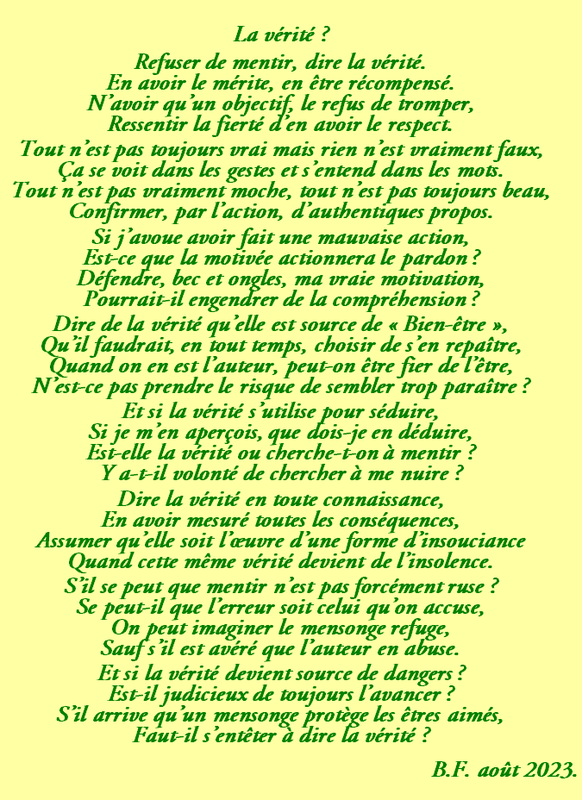 La vérité m41