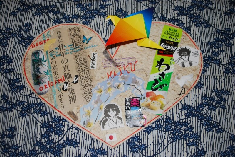 collage dédié au Japon