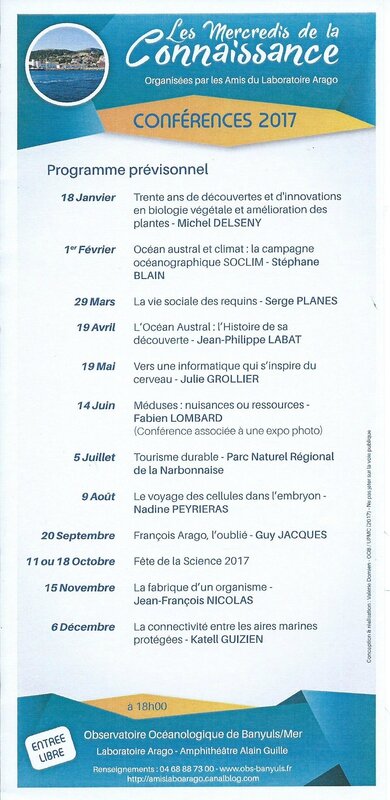 programme 2017 officiel