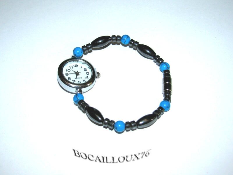 Bra-Montre HOWLITE Bleue 4 (4)