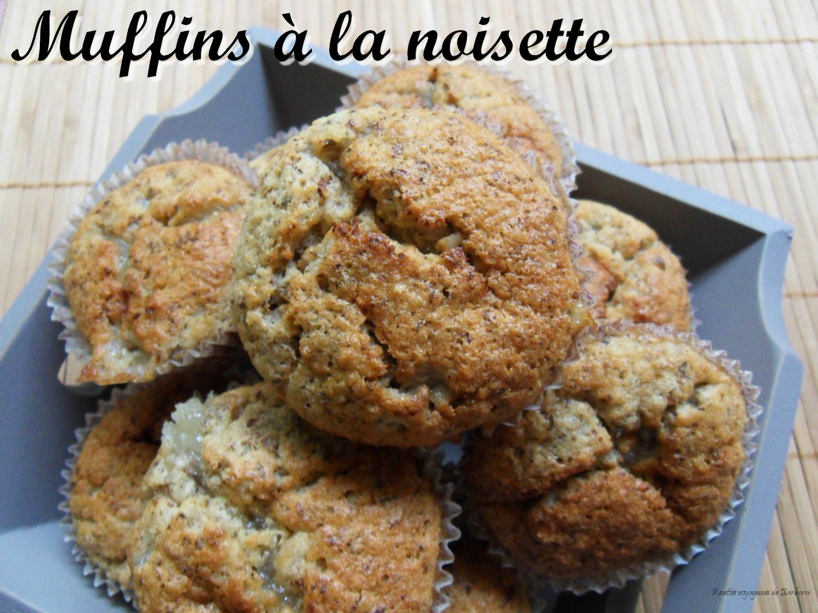 muffins a la noisette