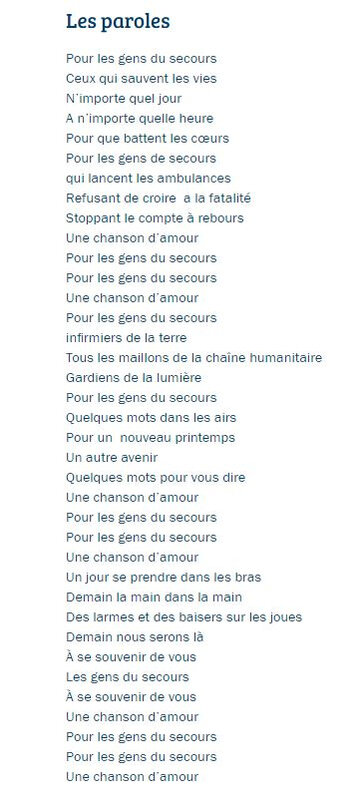 paroles