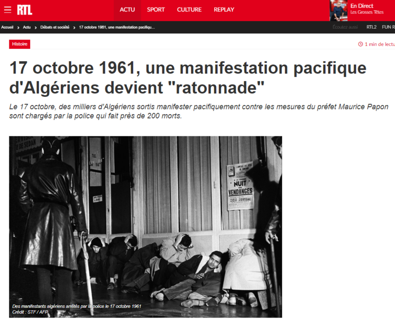 2019-04-07 16_30_47-17 octobre 1961, une manifestation pacifique d'Algériens devient _ratonnade_