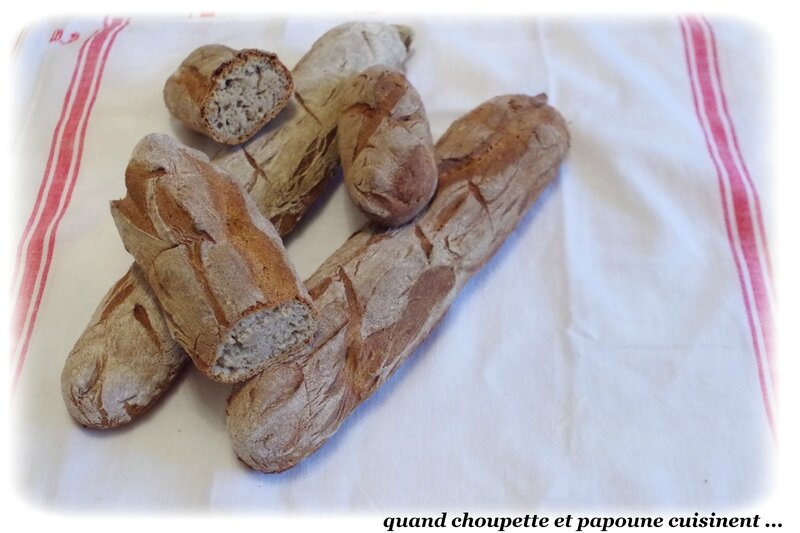 baguettes maison à la farine d'épeautre-5902