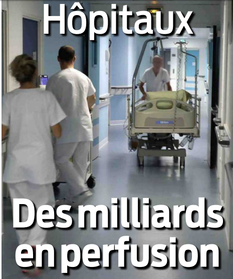 hôpitaux des millions en perfusion