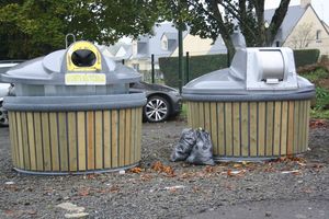 Saint-Senier sous Avranches rue Jeanne Pesnel ordure poubelles déchets C3A