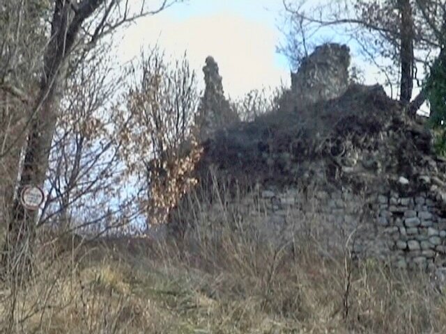 ruines du château de Miribel