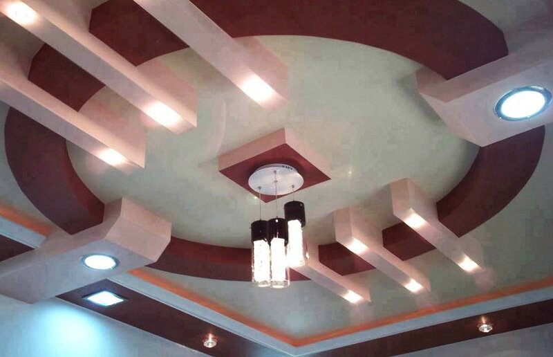 Déco plafond marocain lumineux