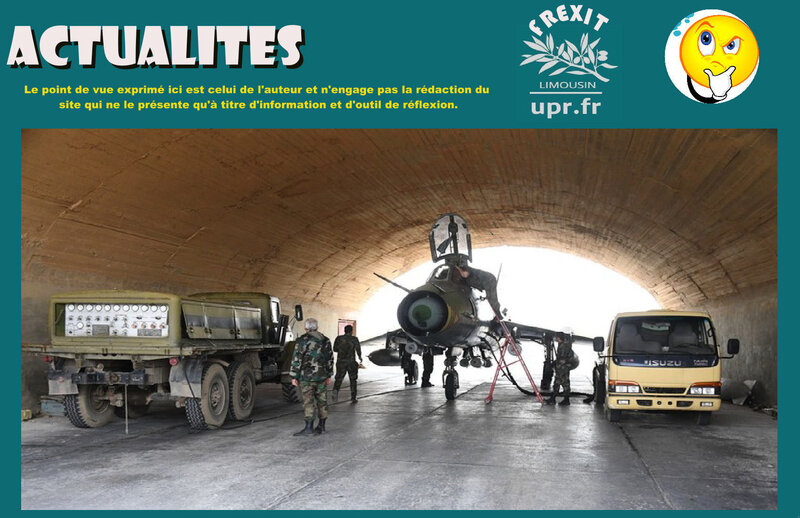 ACT SYRIE FRAPPES ATTAQUES CHIMIQUES
