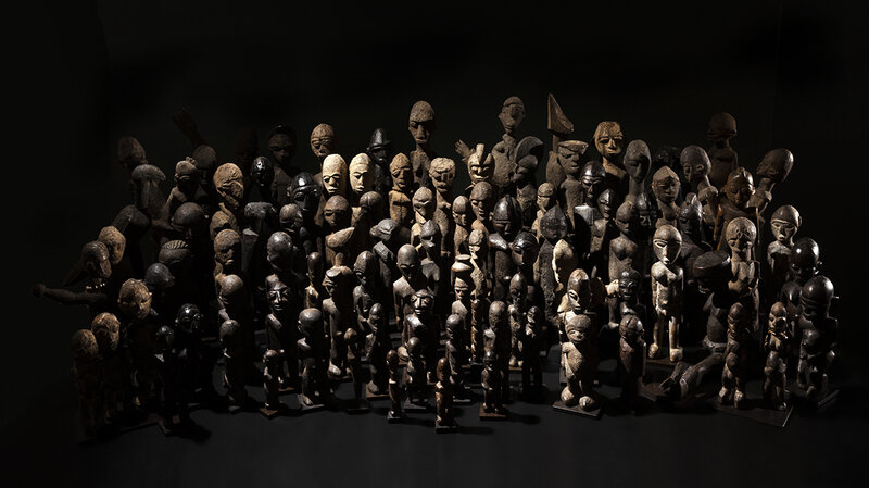 La collection Bordier de Lobi miniatures