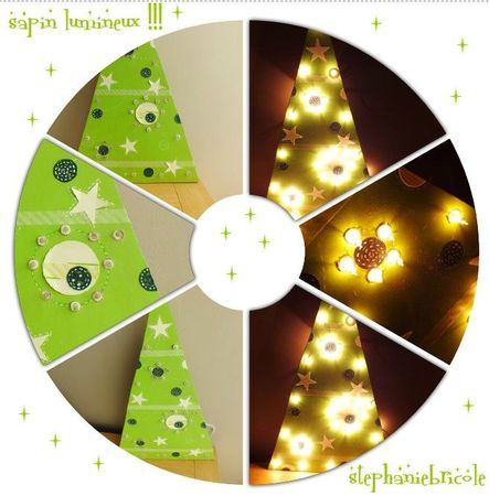 sapin lumineux