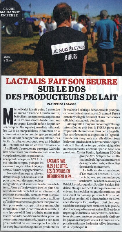 crise laitière