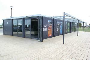Mont-Saint-Michel parking Centre d'information Touristique