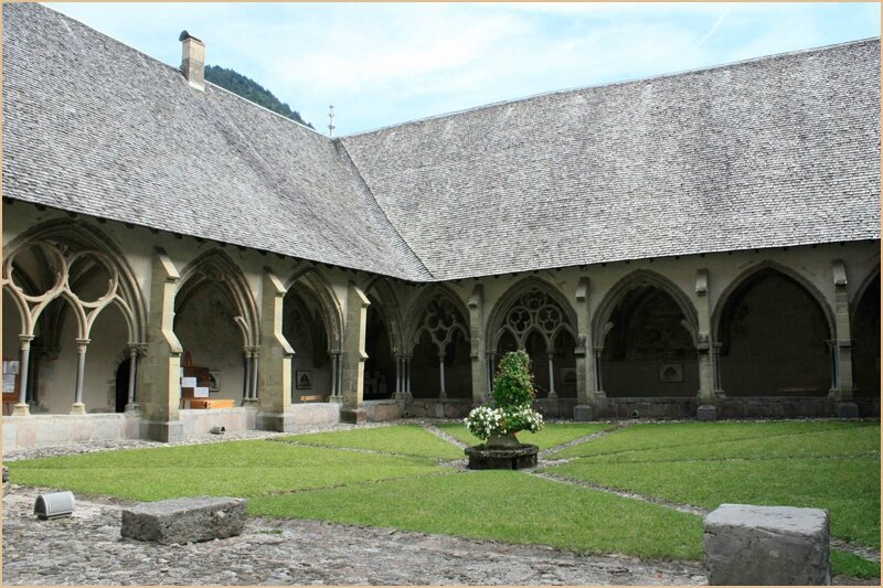 Cloître de l’Abbaye d’Abondance (74)
