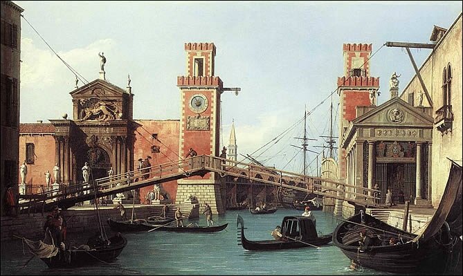 arsenal venise canaletto