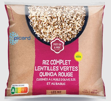Riz Complet Lentilles Quinoa