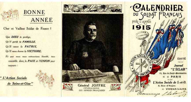 affiche calendrier joffr
