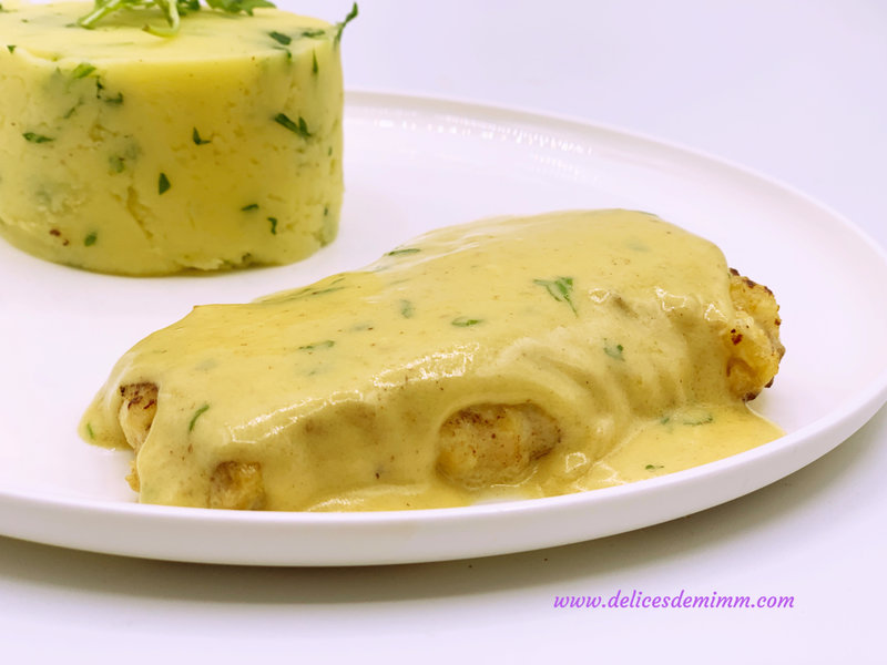 Dos de cabillaud, sauce moutarde 4