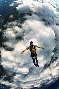 saut en parachute