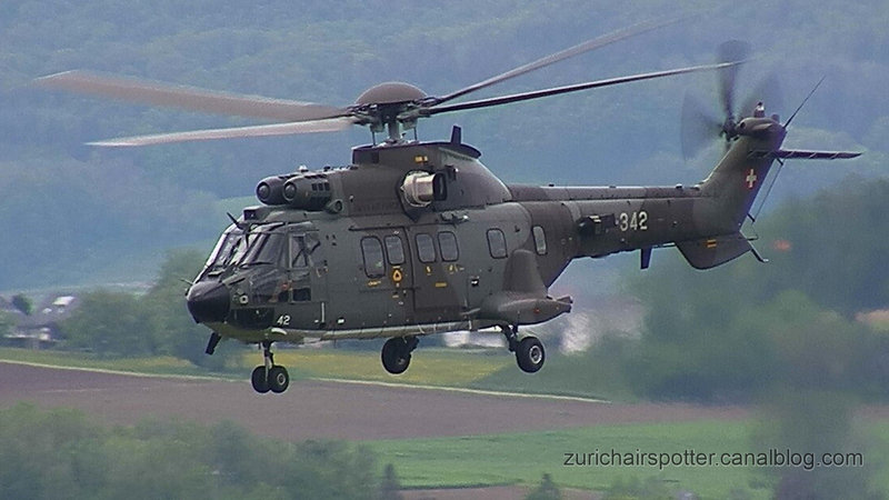 Aerospatiale AS 332 Super Puma T_342 Swiss Air Force-