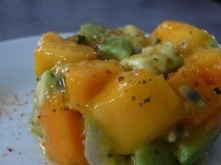 Tartare avocat-mangue 2