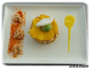 fraicheur de crabe à la mangue 3