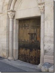 Porte d'église