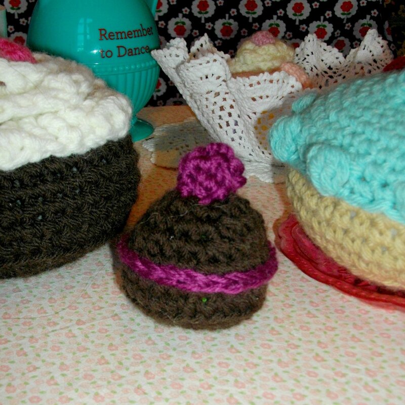 cupcakes crochet