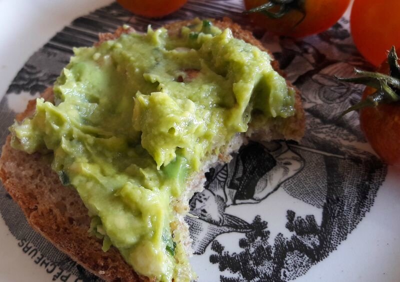 tartinade à l'avocat