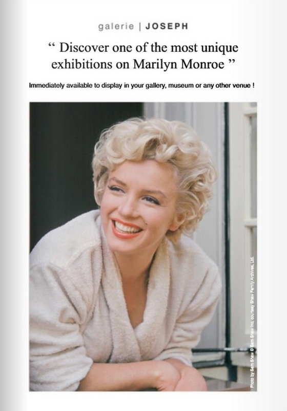 2019 Catalogue exposition galerie Joseph Divine Marilyn