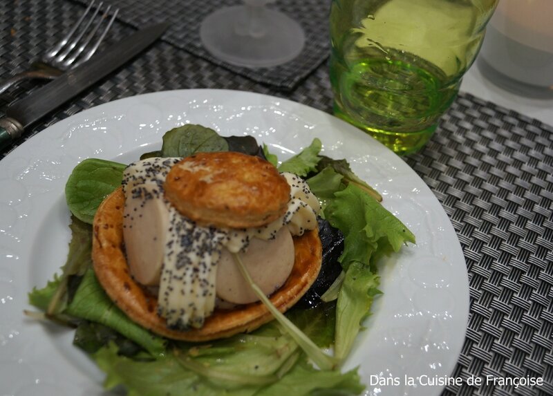 Tarte Fine au Boudin Blanc