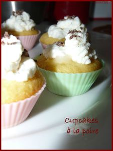 Cupcakes poires (14)