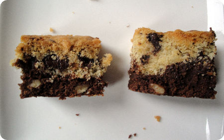 Brownies + Cookies = Brookies !