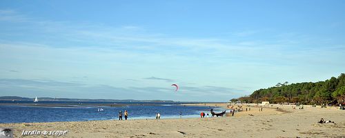 Kytesurf en Arcachon -Plage Pereire mi-novembre 2010