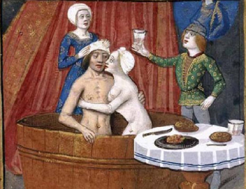 Bain medieval