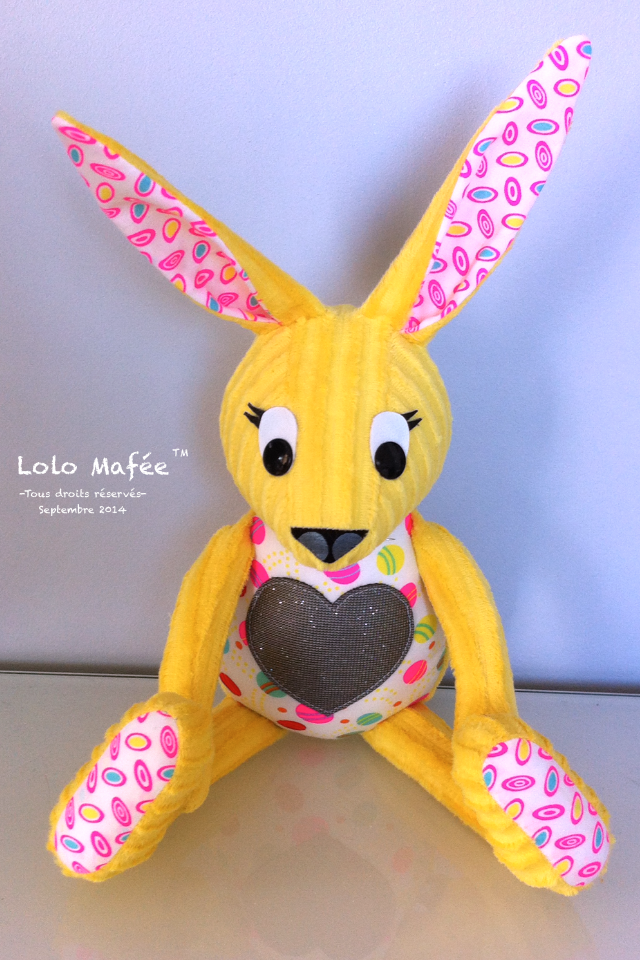 Lapine jaune