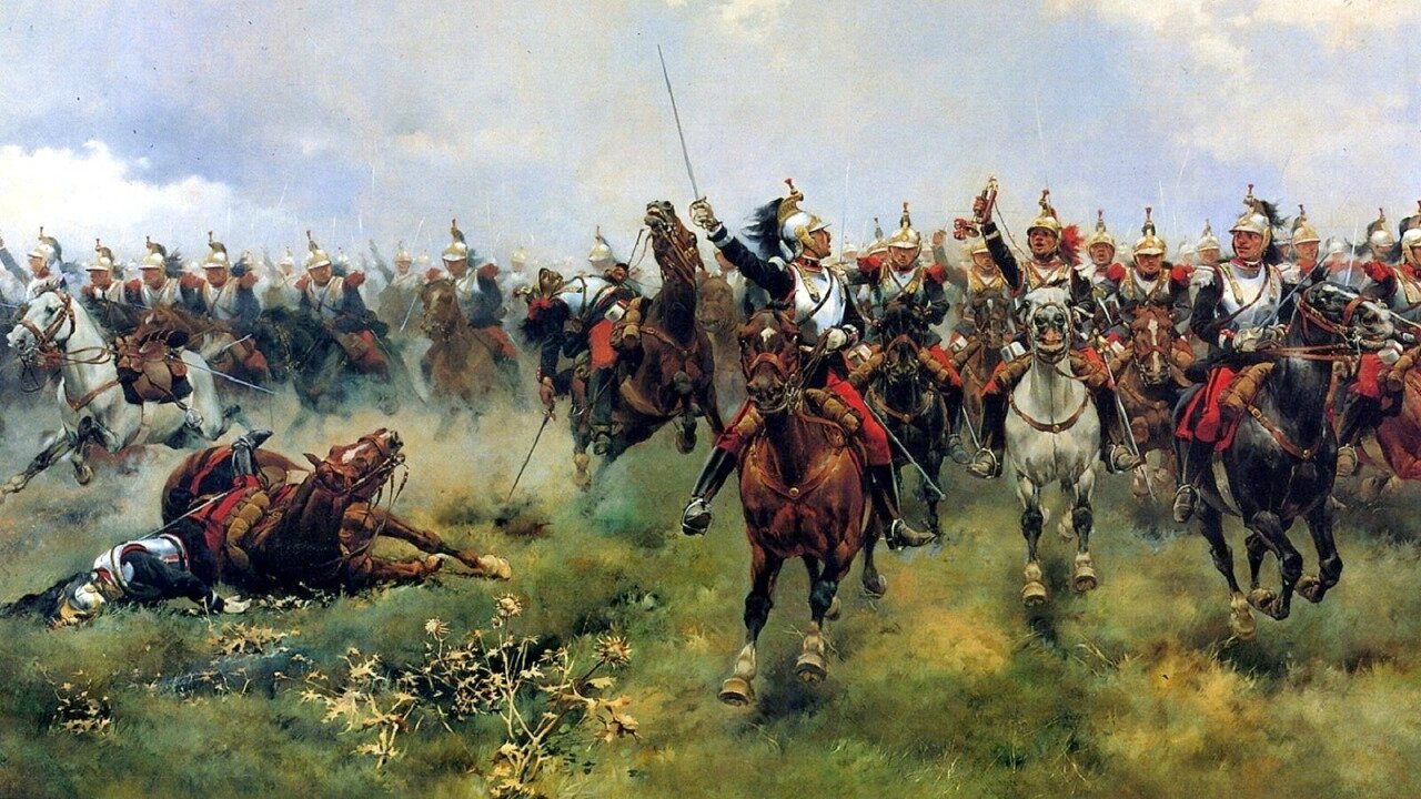 Cusachs y Cusachs, Sedan, la charge de la division Margueritte, Vive la France