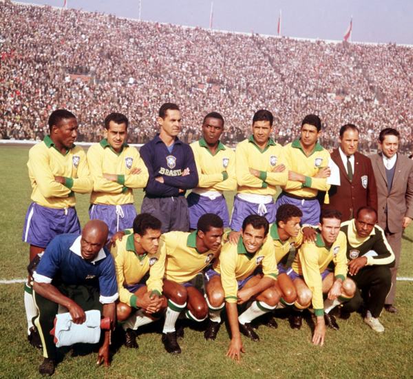 brésil-world cup 1962 à santiago du chili