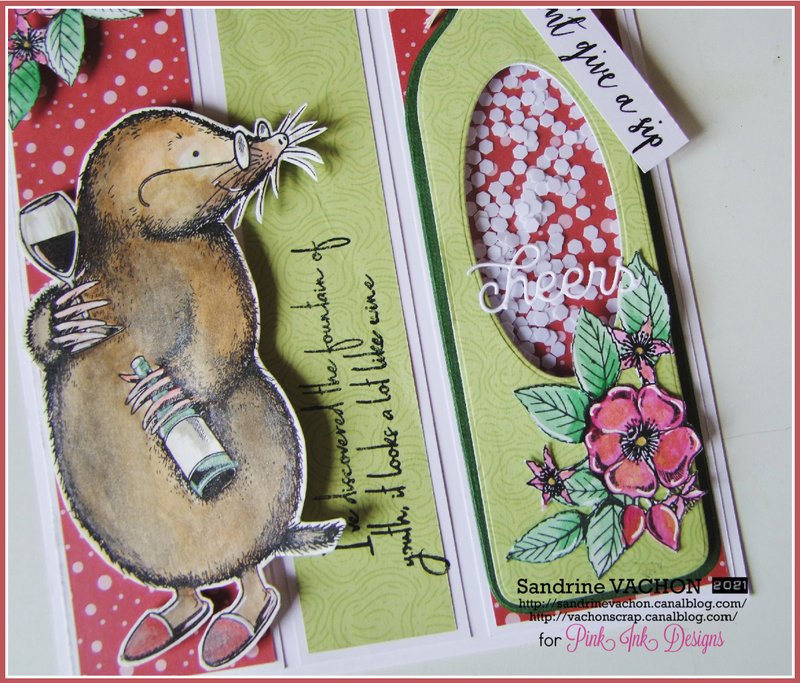 Sandrine VACHON carte CHEERS Pink Ink Designs (3)