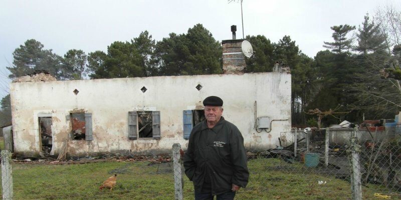 Lerme et Musset Sa vie est partie en fumée le village vient à son secours