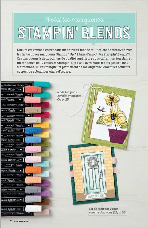 Stampin' blends Couleur bonheur 2