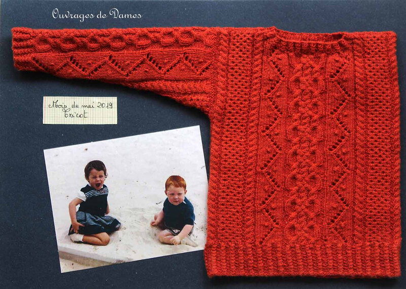 Sylvaine tricot d'Aran