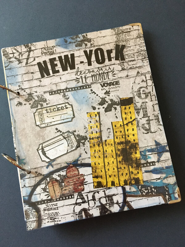 couverture carnet de voyage new york